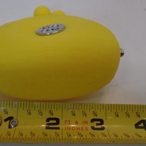 Rustic Cuff Bright Yellow Rubber Coin Purse (With RC Logo) Sterling Silver Logo - Picture 10 of 10